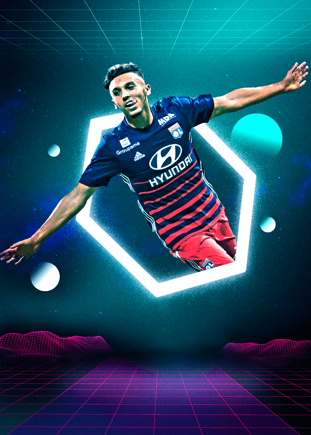 他在中场的 他在中场的